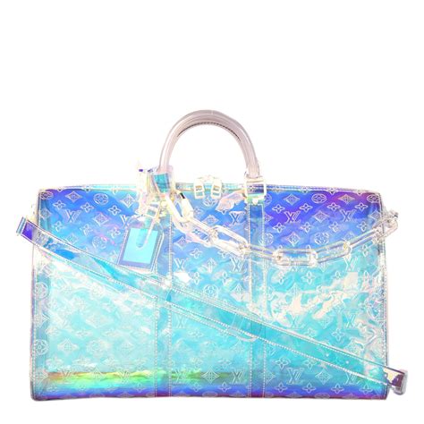 louis vuitton prism keepall monogram bandouliere